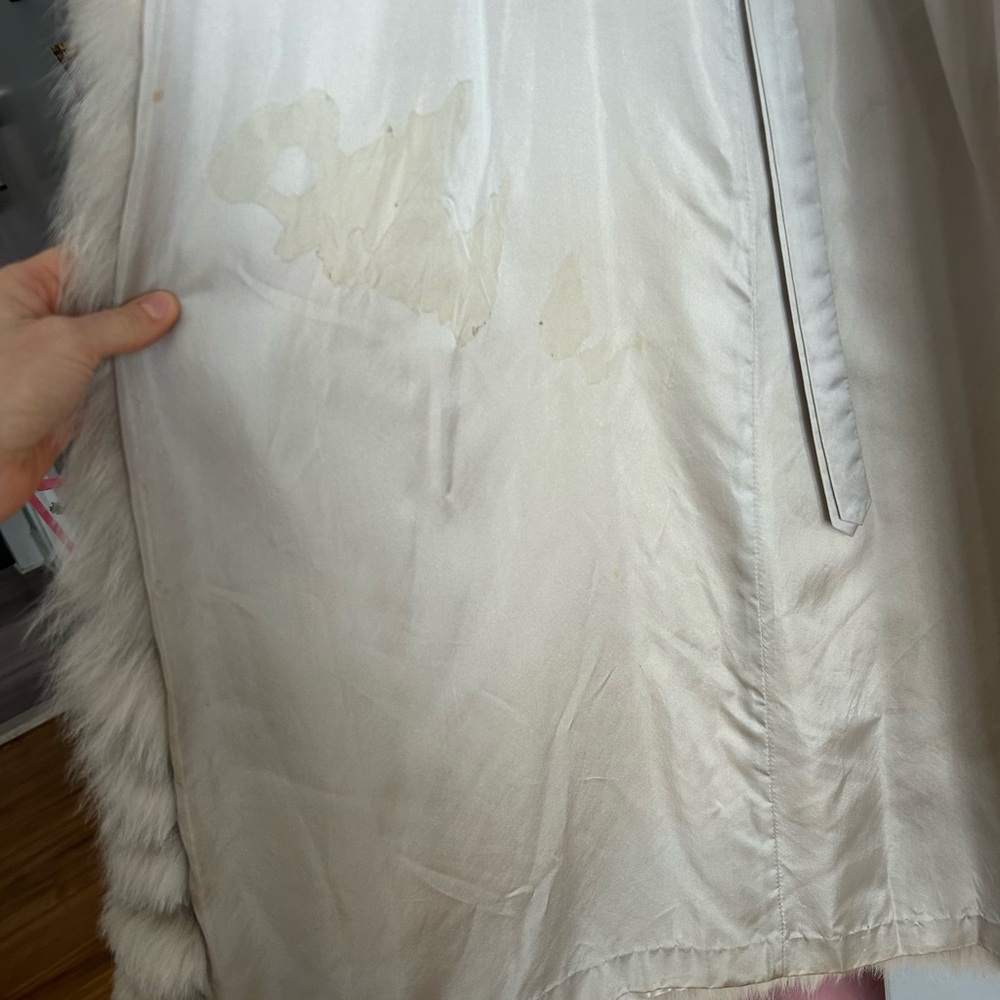 Saga (Neiman Marcus )Cream Fur Jacket View 6